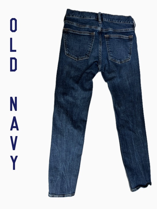 Old Navy Men's Skinny Jeans - Dark Blue, 5 pockets ,  28 X 30 - Picture 4 of 9